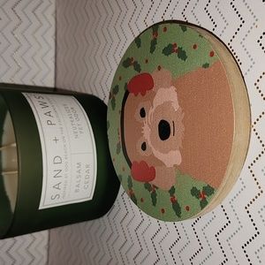 Brand new Sand + Paws Balsam Cedar Candle.